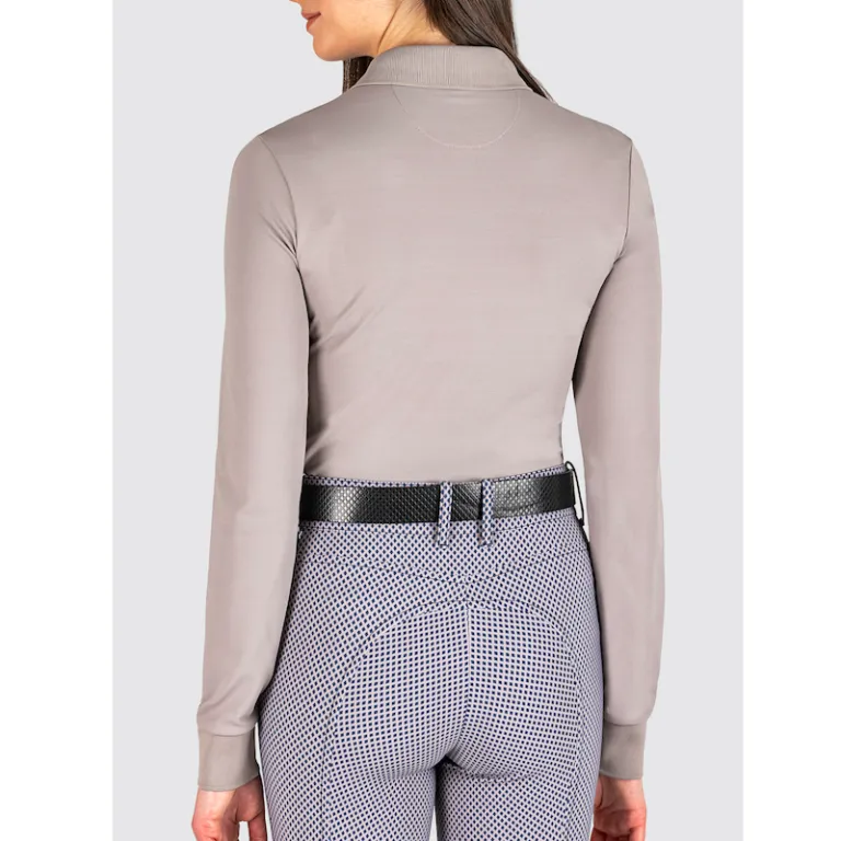 Polo Tempo Libero Mujer Equiline Evae M.Larga