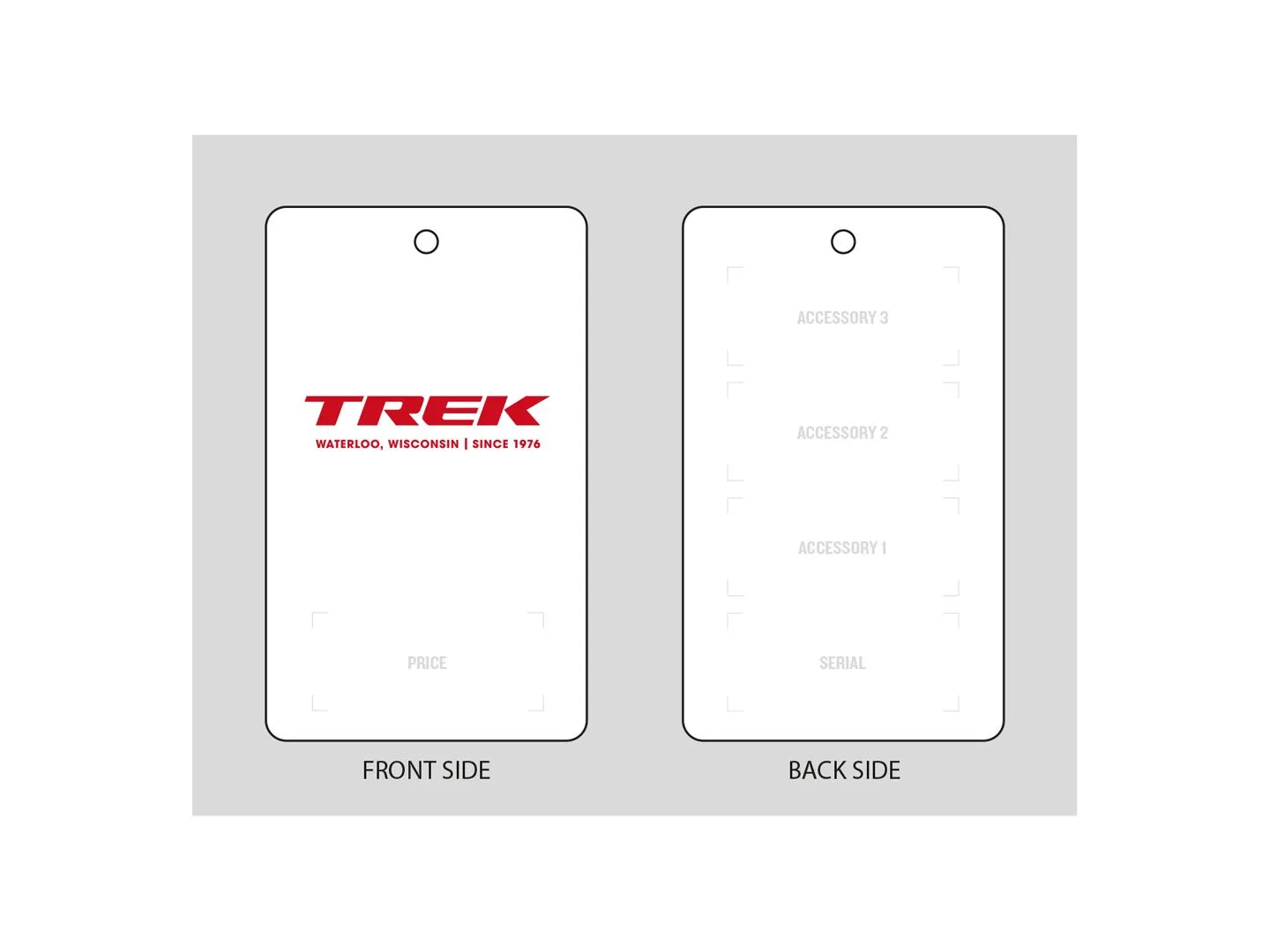 POP Trek Hang Tags 100/Pack