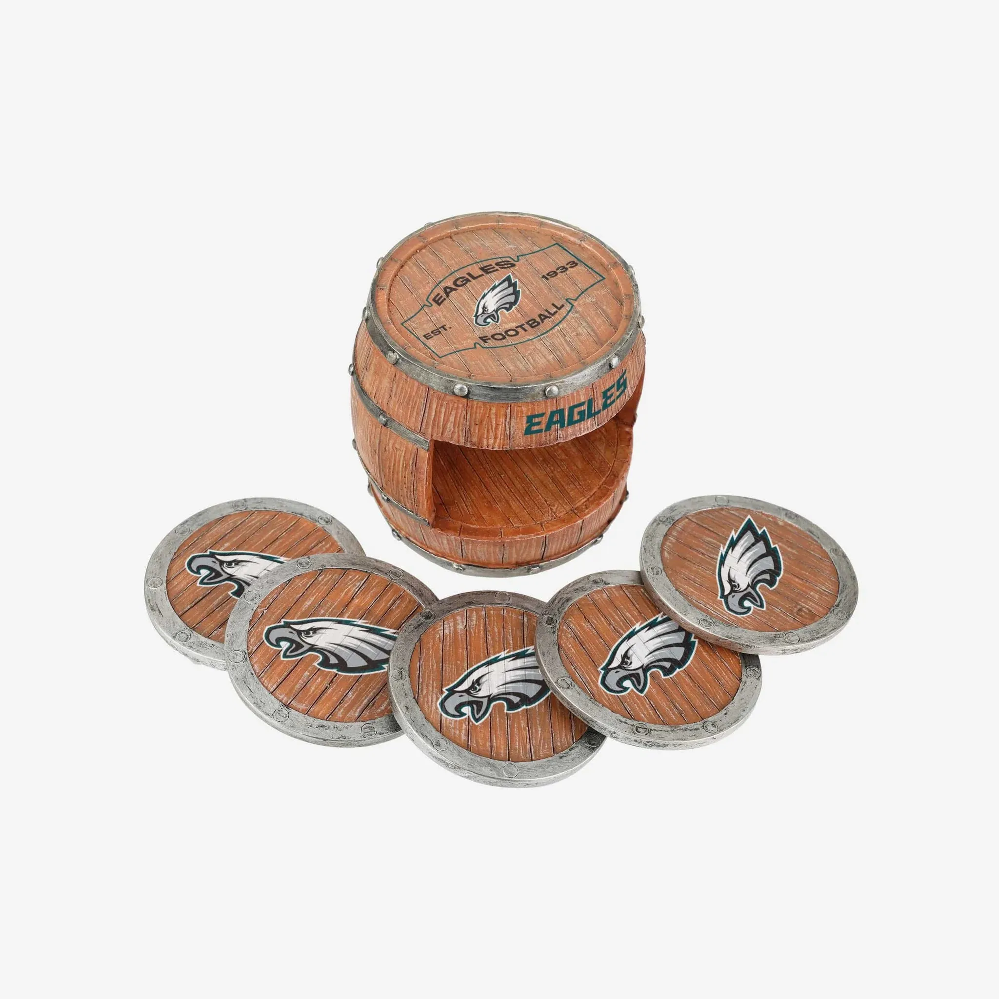 Porta Vaso Barril Foco Philadelphia Eagles
