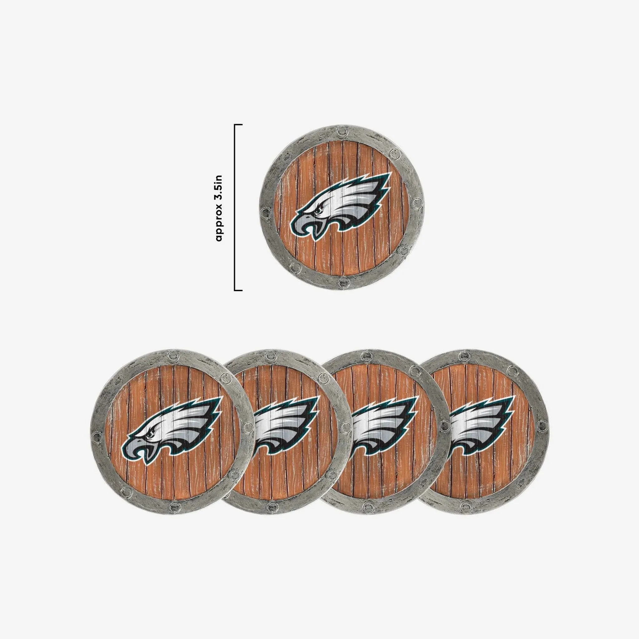 Porta Vaso Barril Foco Philadelphia Eagles