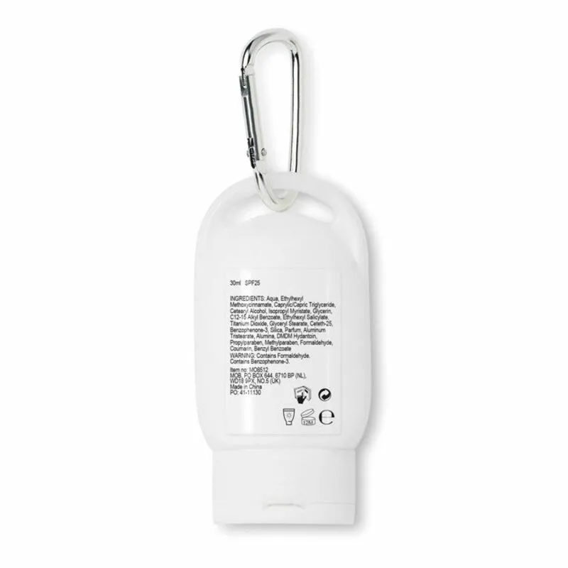 Protección solar para merchandising de 25 Suncare