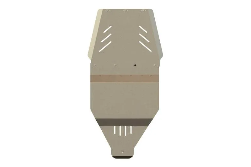 Protectores de bajos Sheriff en ALUMINIO para Nissan Navara D40