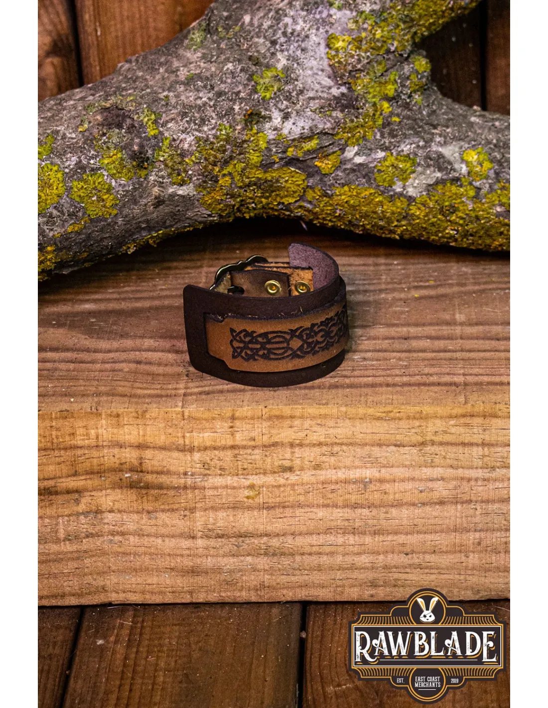 Pulsera de cuero Finwe para nobles y elfos
