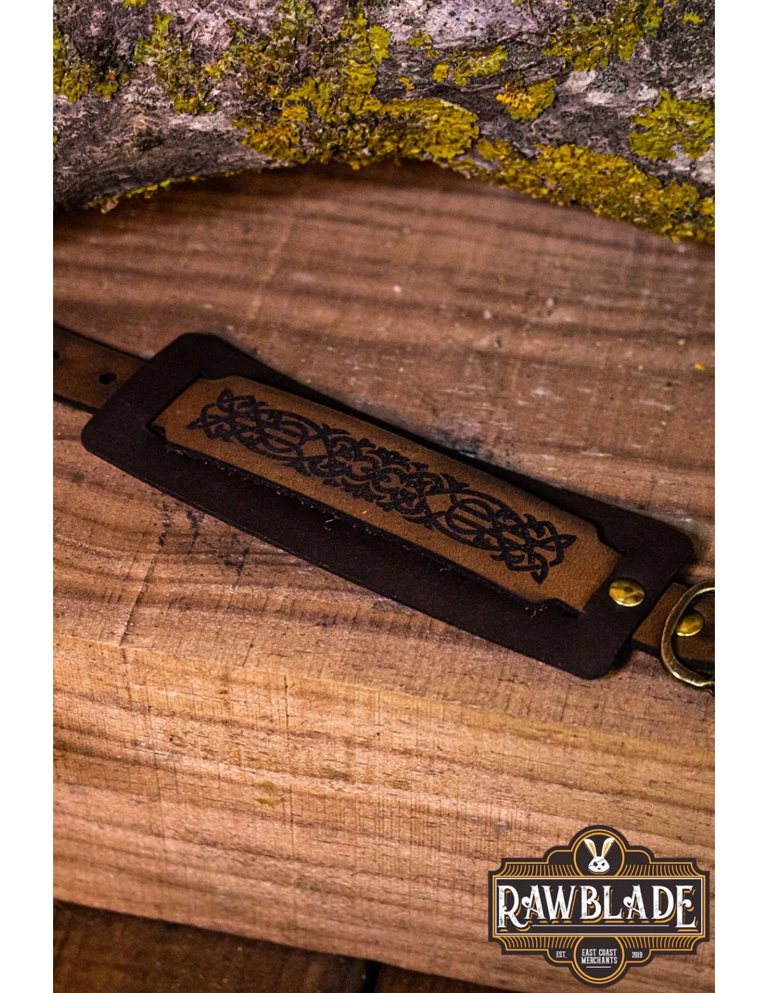 Pulsera de cuero Finwe para nobles y elfos
