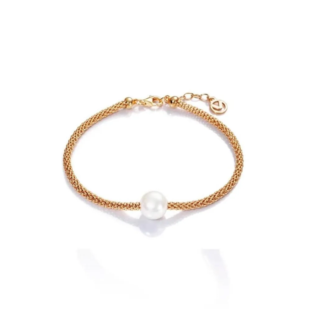Pulsera de plata de ley de Viceroy Jewels con perla para mujer