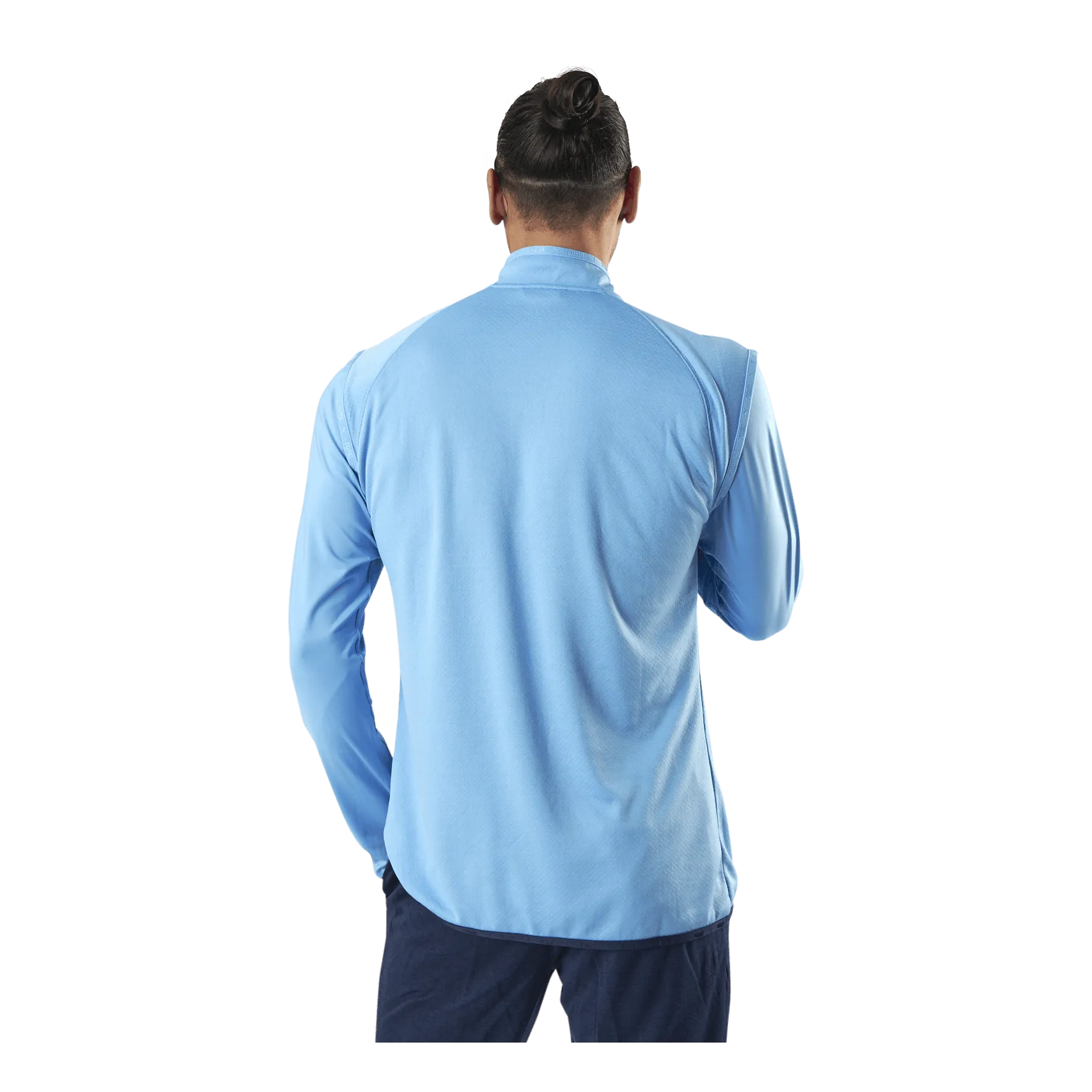 Puma MCFC Warmup Midlayer Blue
