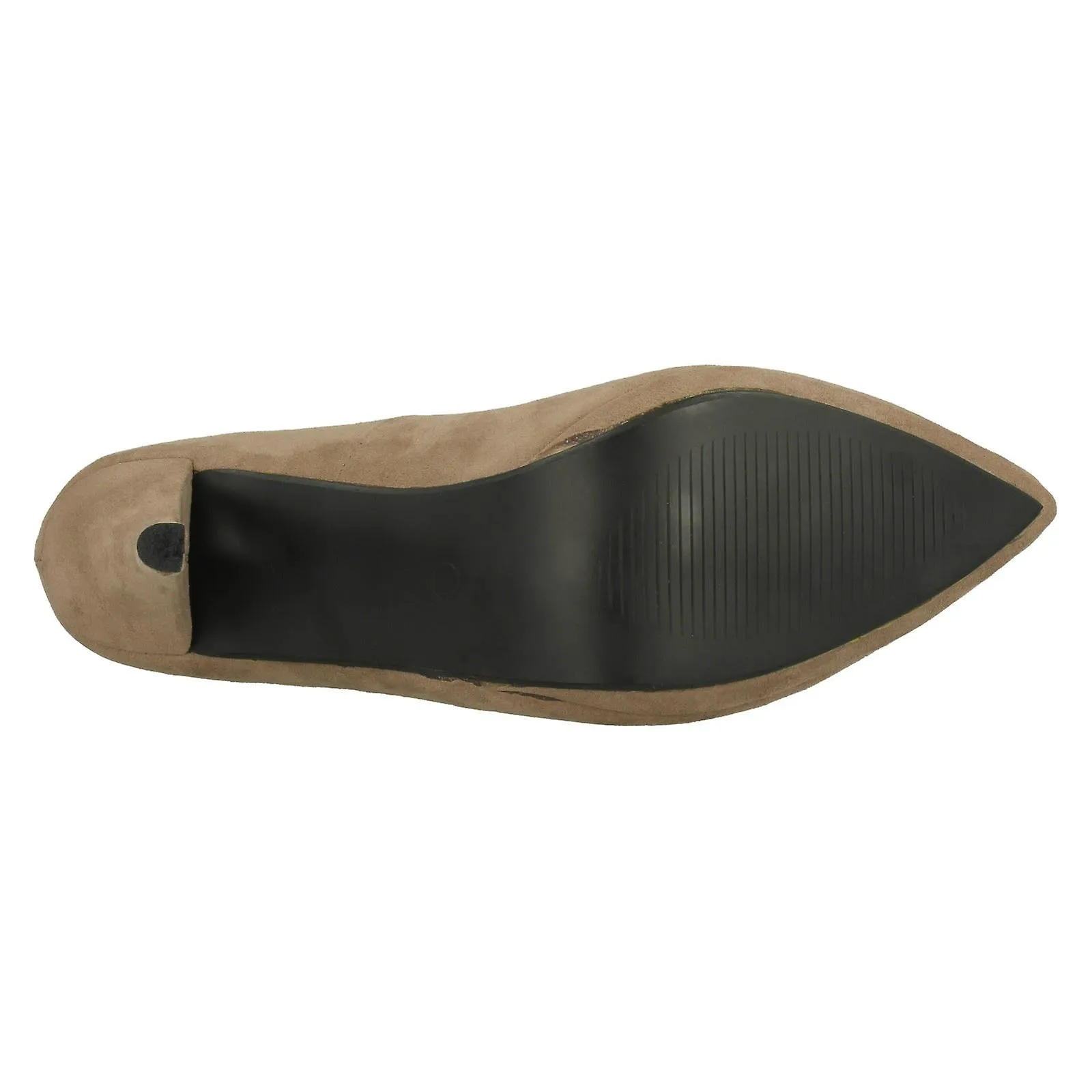 Punto de las señoras en tacones acentuado corte del dedo del pie zapatos F9672