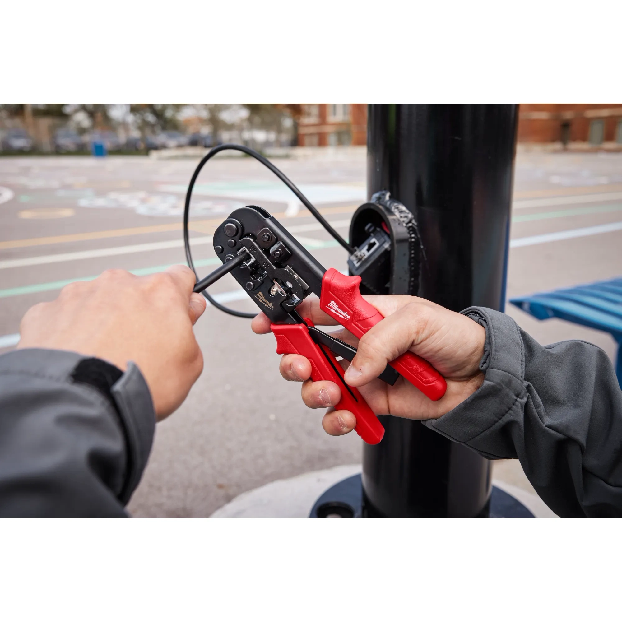 Ratcheting Modular Crimper & Stripper