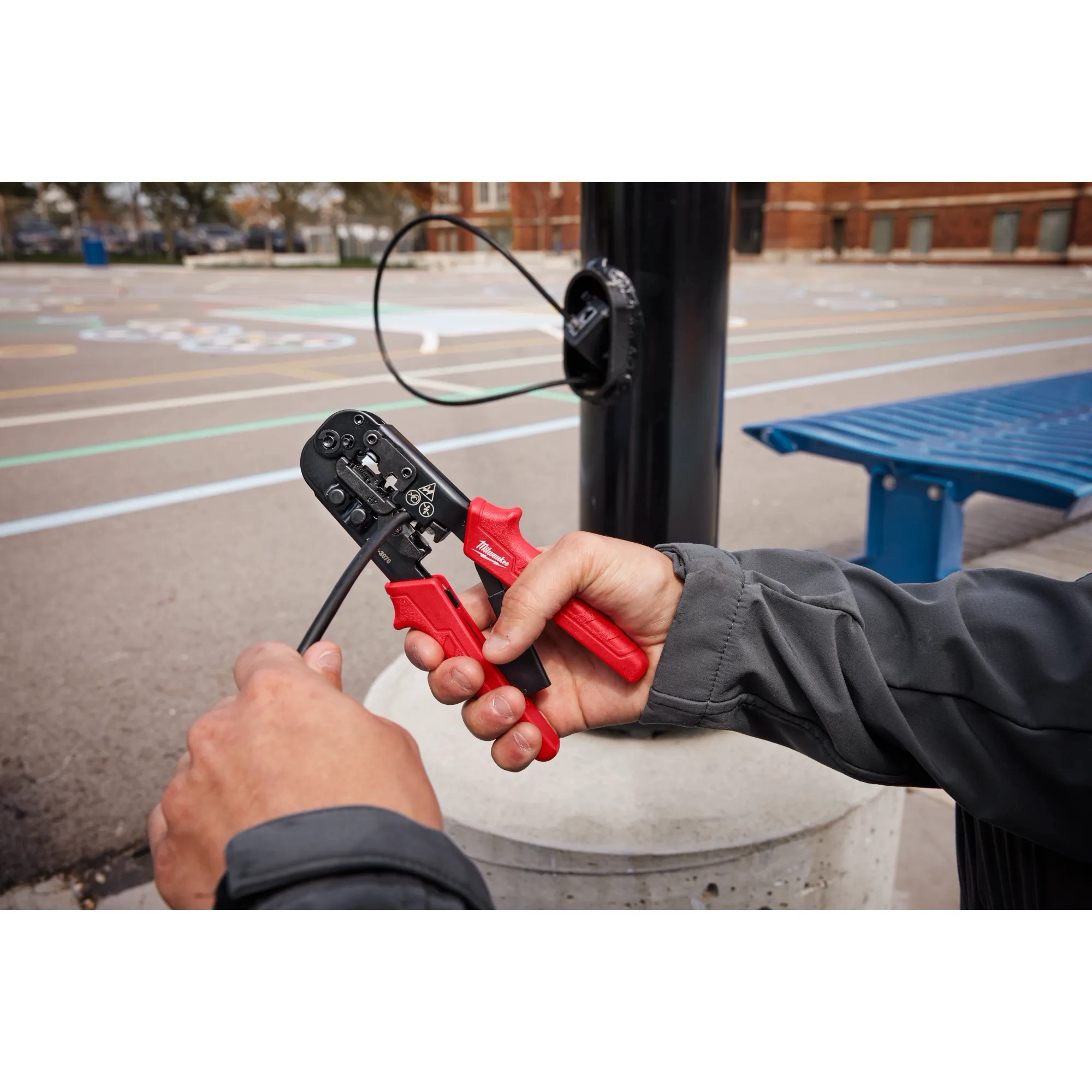 Ratcheting Modular Crimper & Stripper