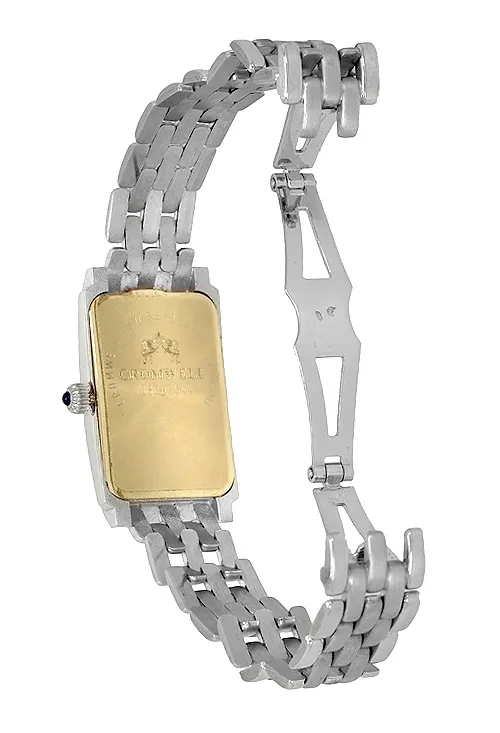 Reloj mujer oro blanco y diamantes 18 Ktes Cromwell 095_408005