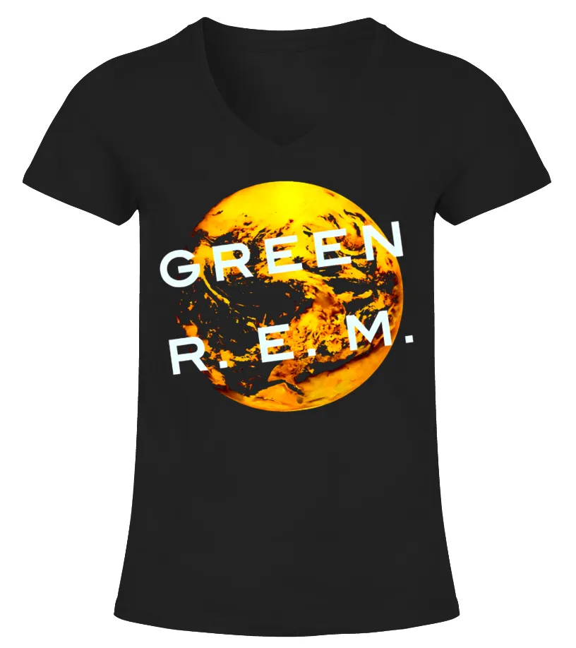 R.E.M BK (18) Camiseta cuello pico Mujer