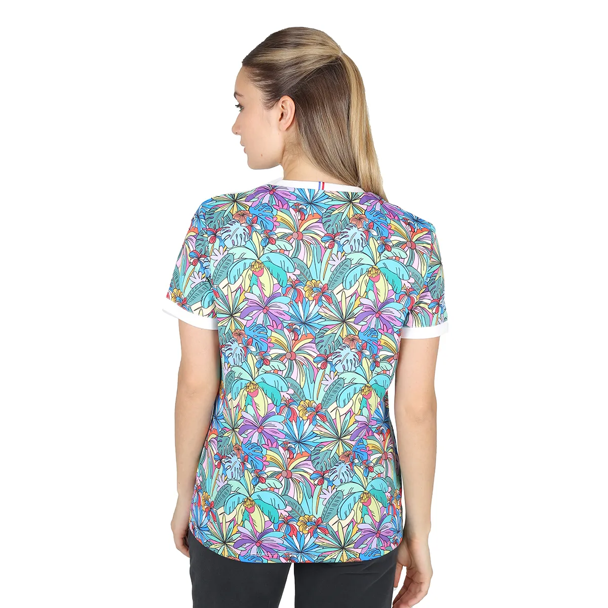 Remera Le Coq Sportif Leona Rose N1  Mujer