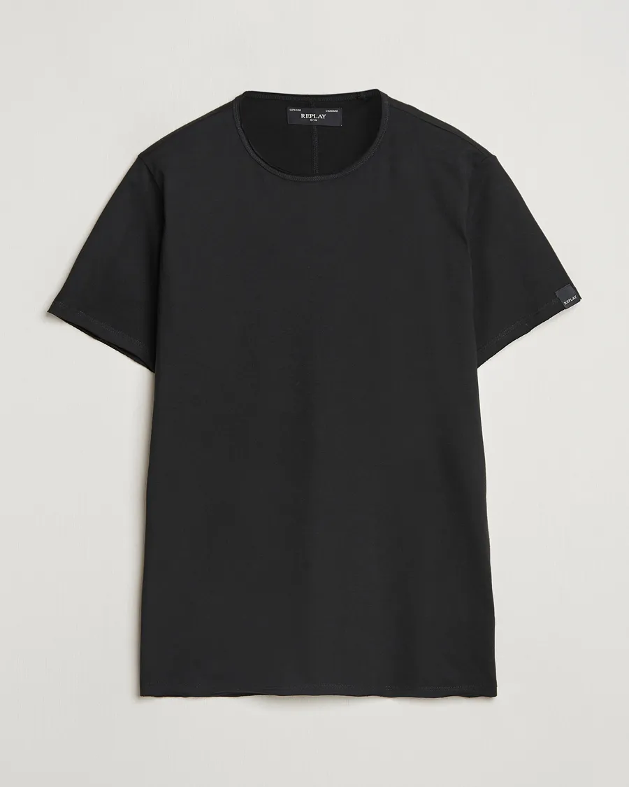 REPLAY CREW NECK TSHIRT BLACK