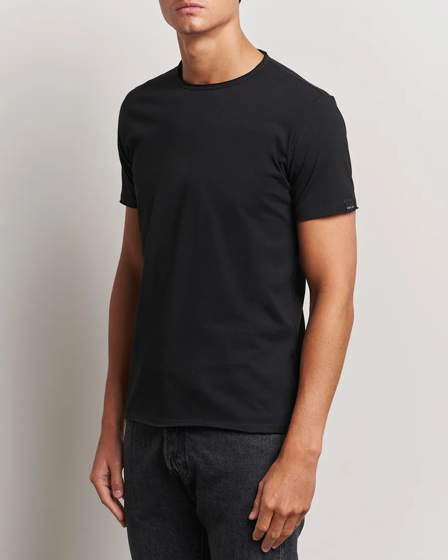 REPLAY CREW NECK TSHIRT BLACK