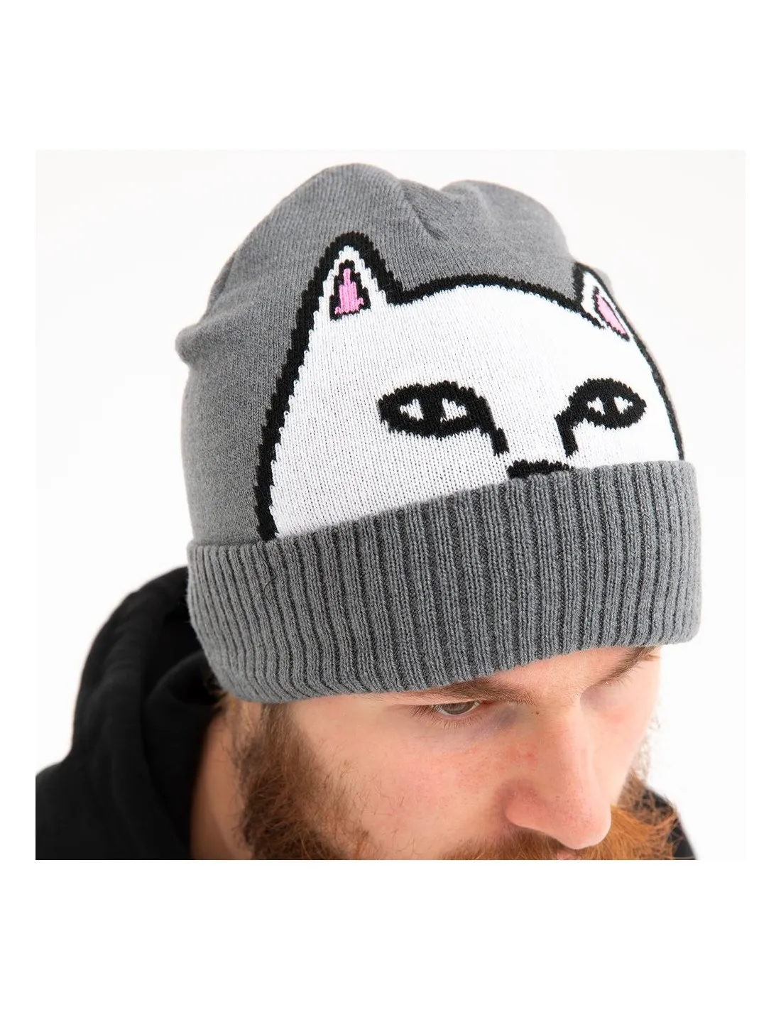 RIPNDIP PEEKING NERMAL BEANIE  GRIS  GORRO