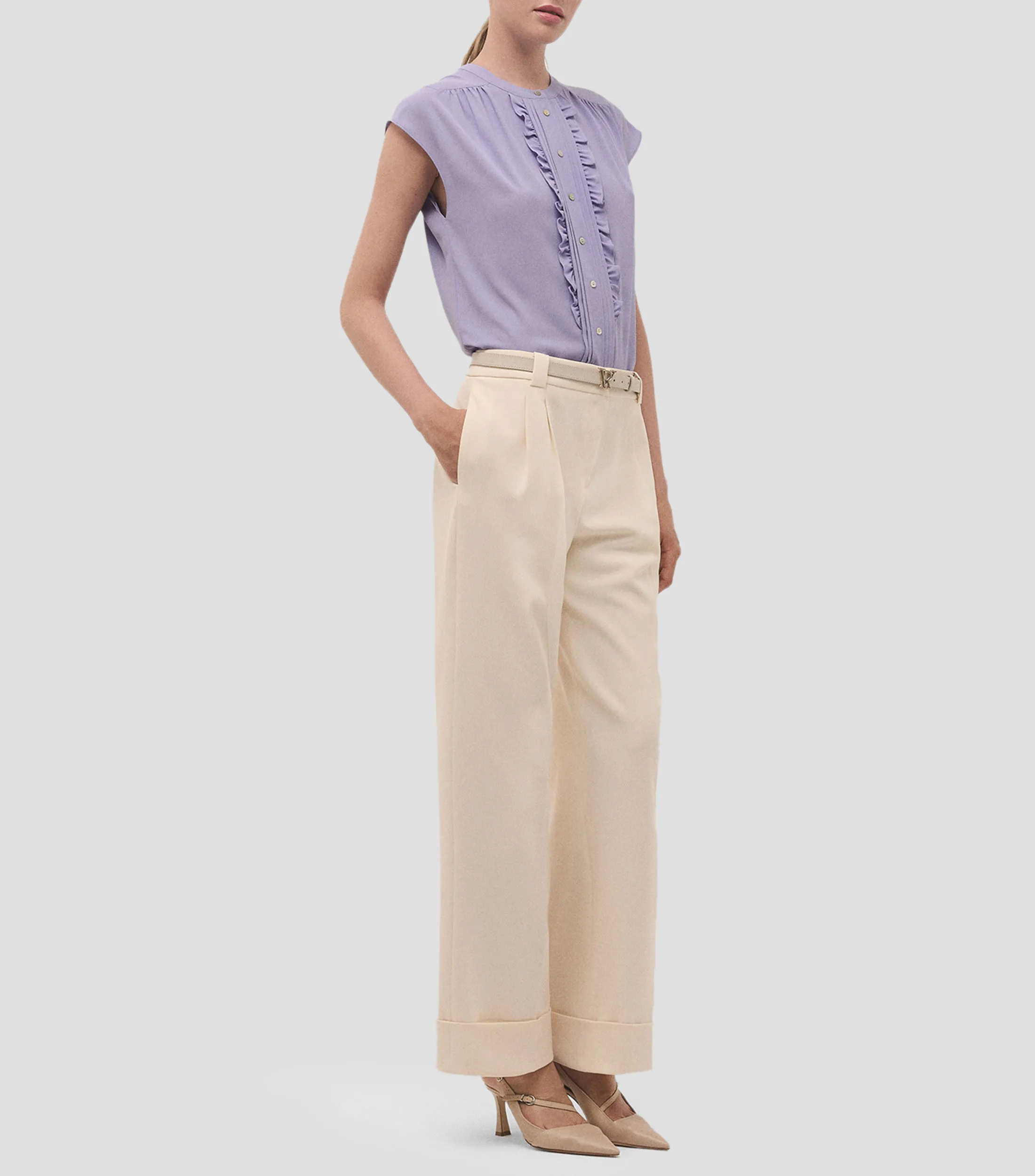 Roberto Verino Blusa lisa Mujer