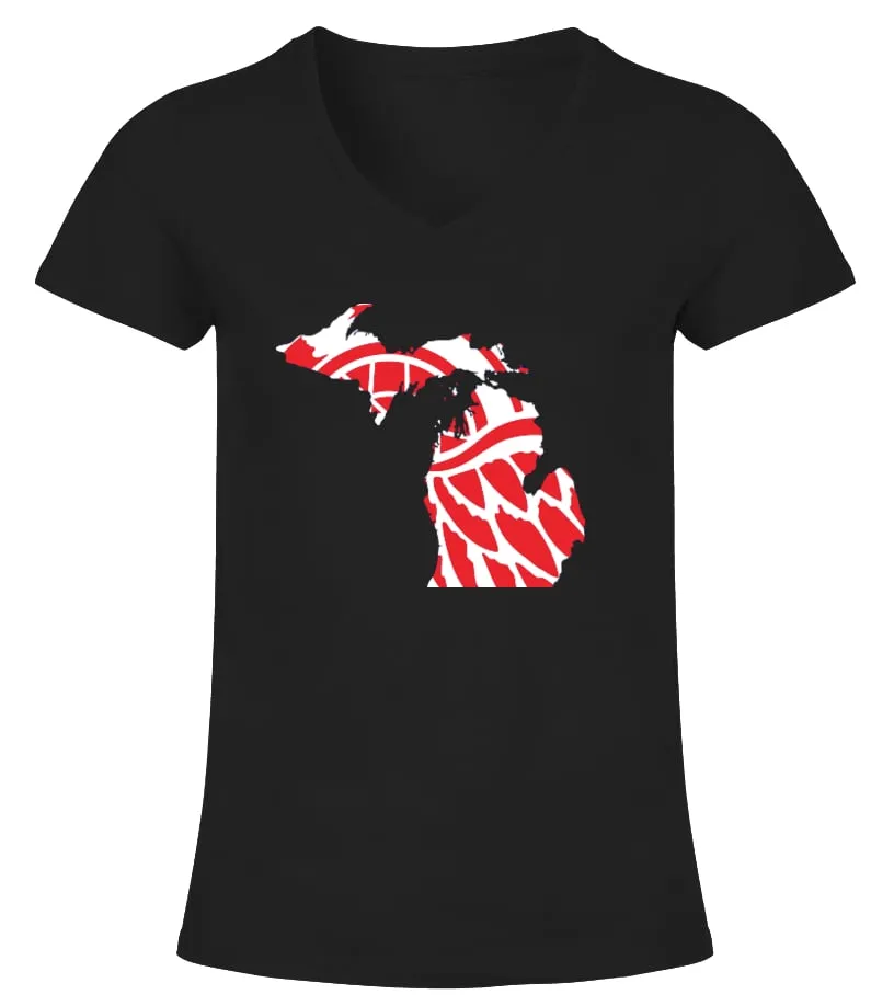 RW for MI Camiseta cuello pico Mujer