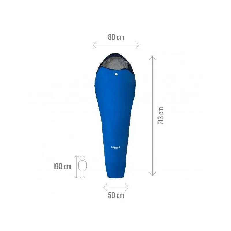 Saco de dormir Lafuma Active 10 (Azul Azur)