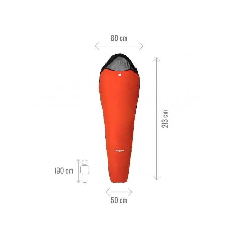 Saco de dormir Lafuma Active 10 (Naranja)