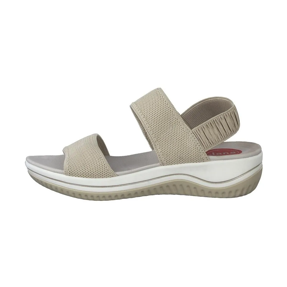 SANDALIA  28769 TEJIDO BEIG