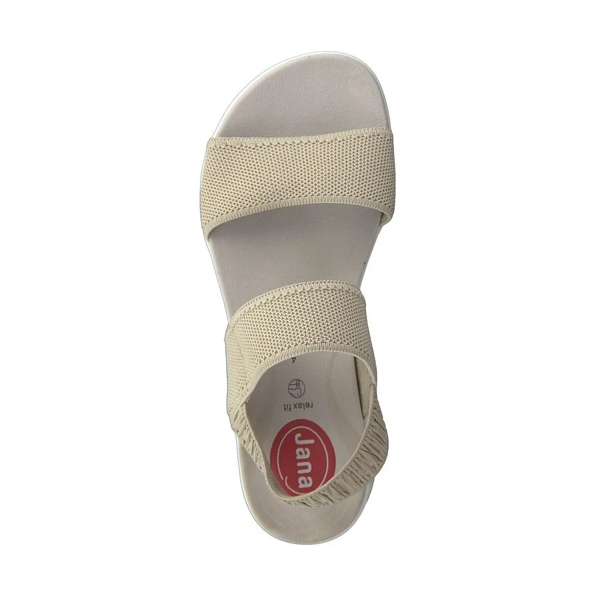 SANDALIA  28769 TEJIDO BEIG