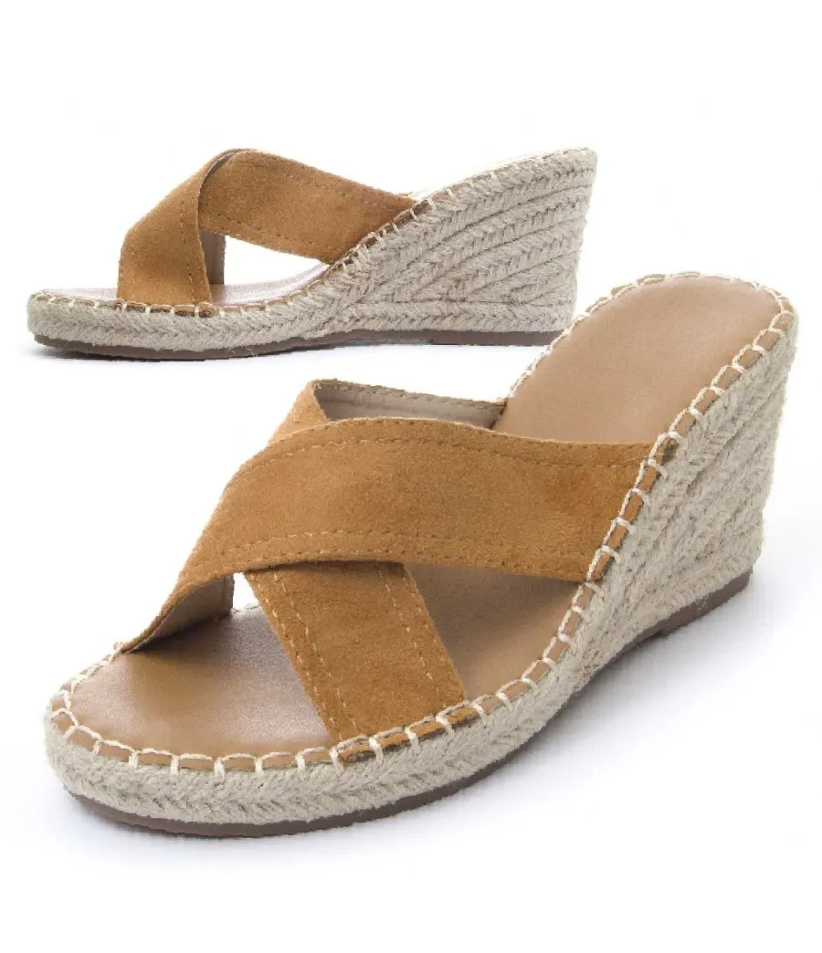 Sandalia Cómoda Para Mujer.  Montevita  Wedsun2  83236 Marrón