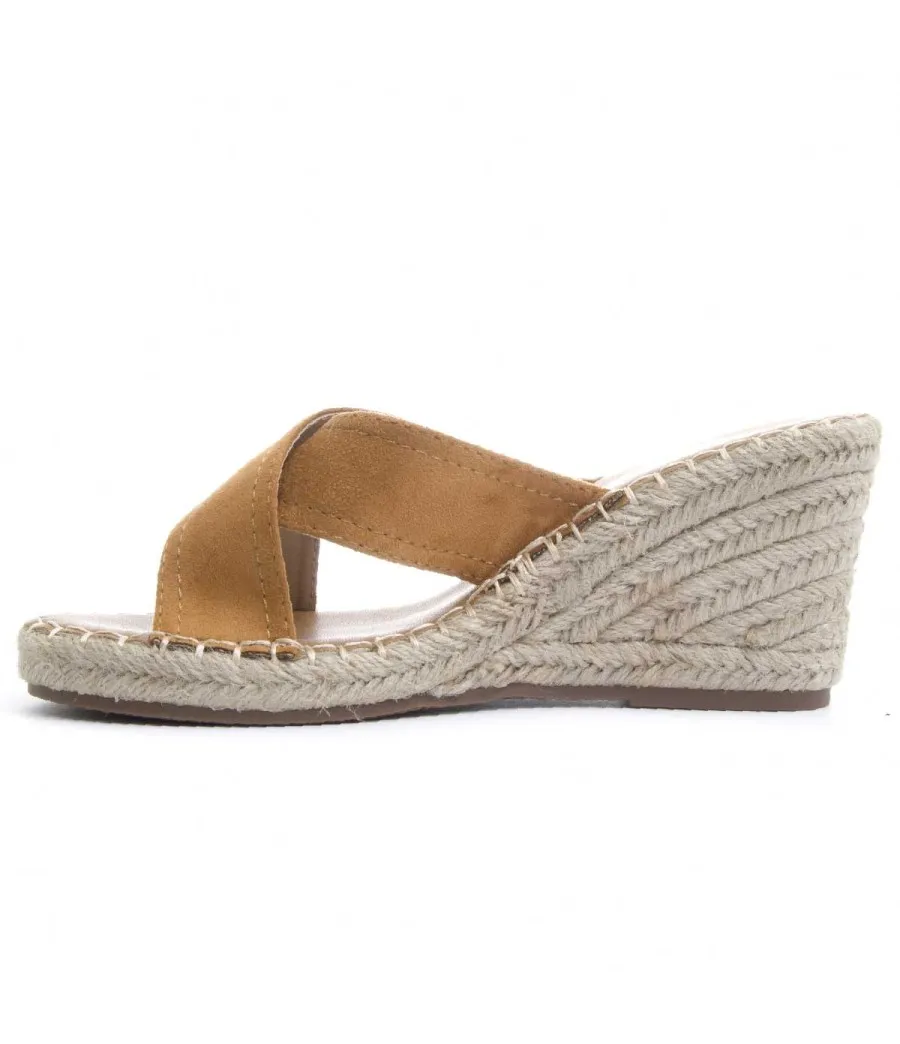Sandalia Cómoda Para Mujer.  Montevita  Wedsun2  83236 Marrón