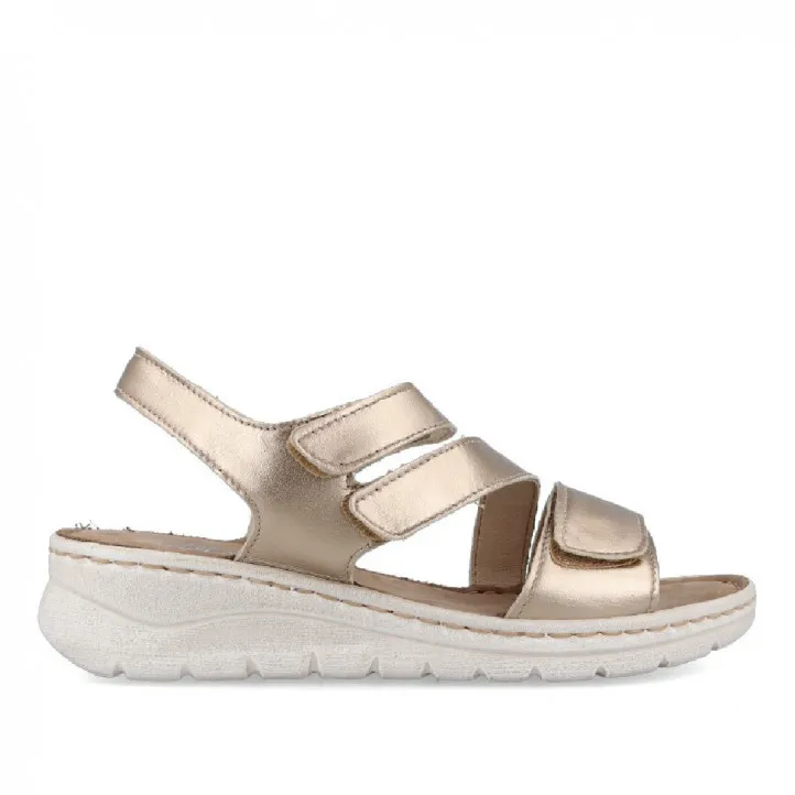 SANDALIA METALIZADA WALK AND FLY BASILEA 3066 47200 A3 WALK AND FLY