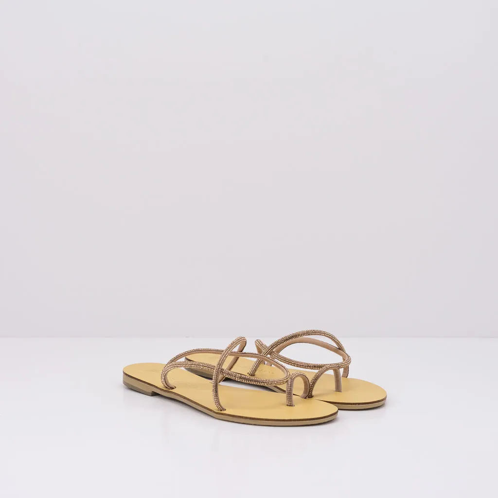 SANDALIA  NICOLAS LAINAS  ORO