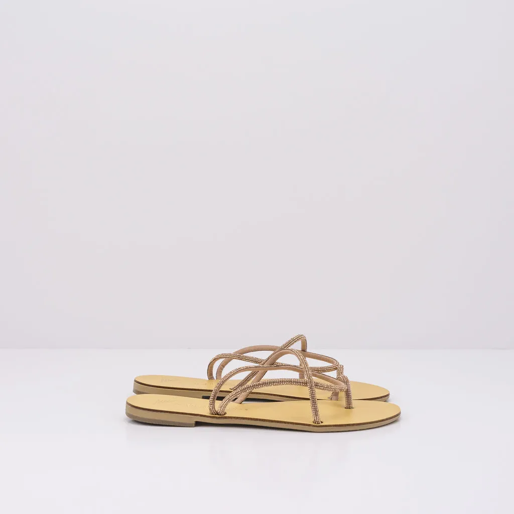 SANDALIA  NICOLAS LAINAS  ORO