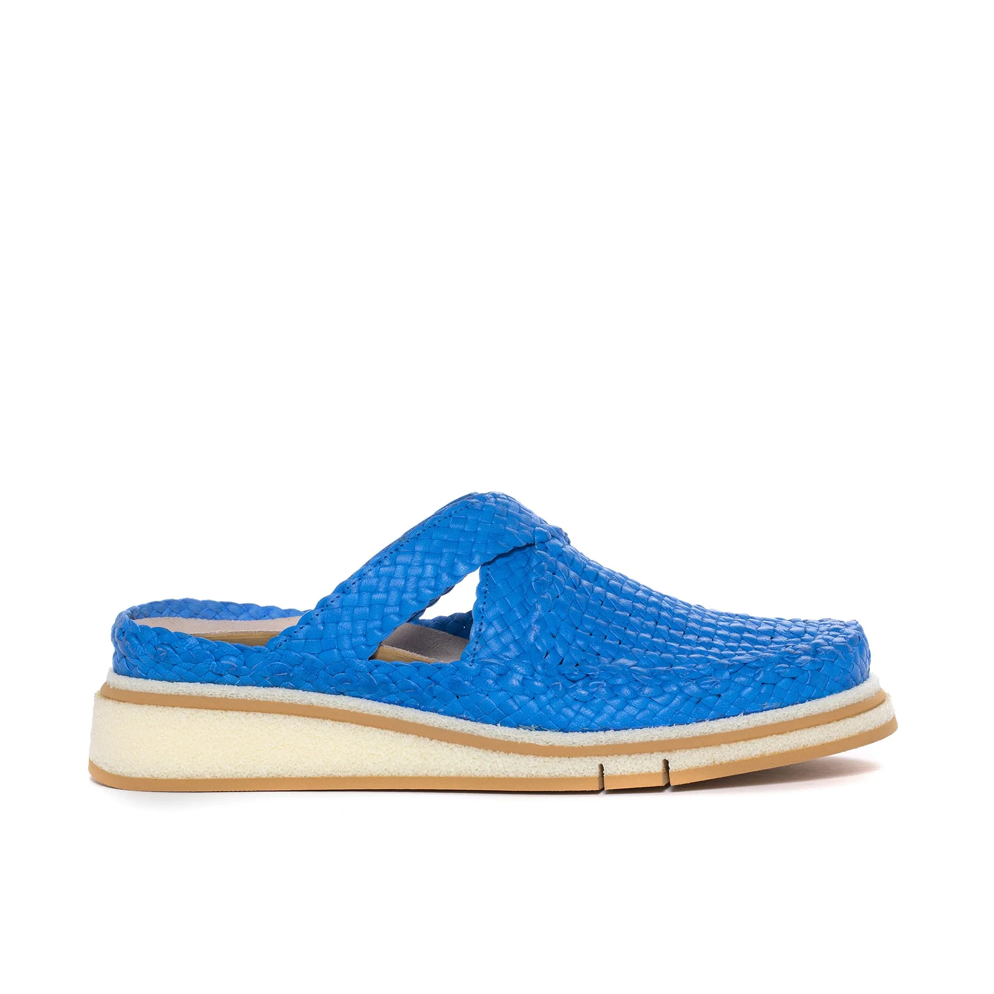 SANDALIA PLANA KERALA WET COBALT