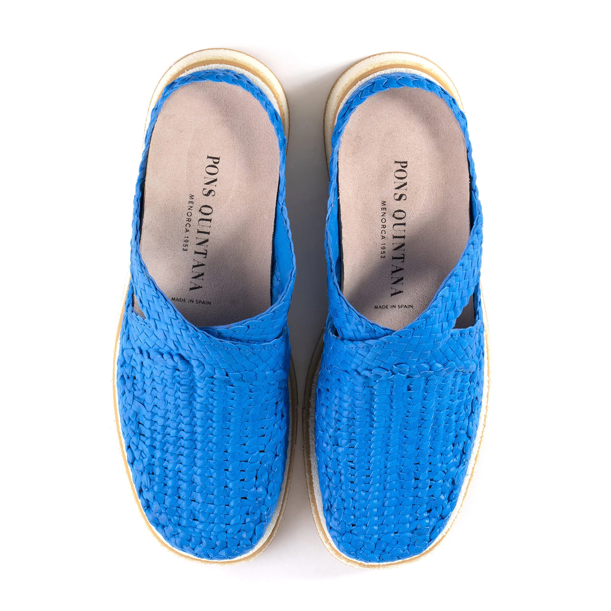 SANDALIA PLANA KERALA WET COBALT