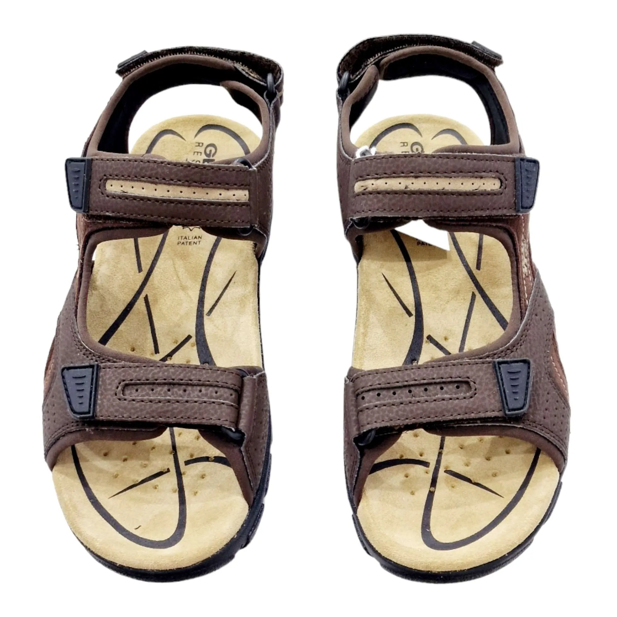 SANDALIA U SPHERICA COMFORT HOMBRE GEOX MARRÓN MARRÓN