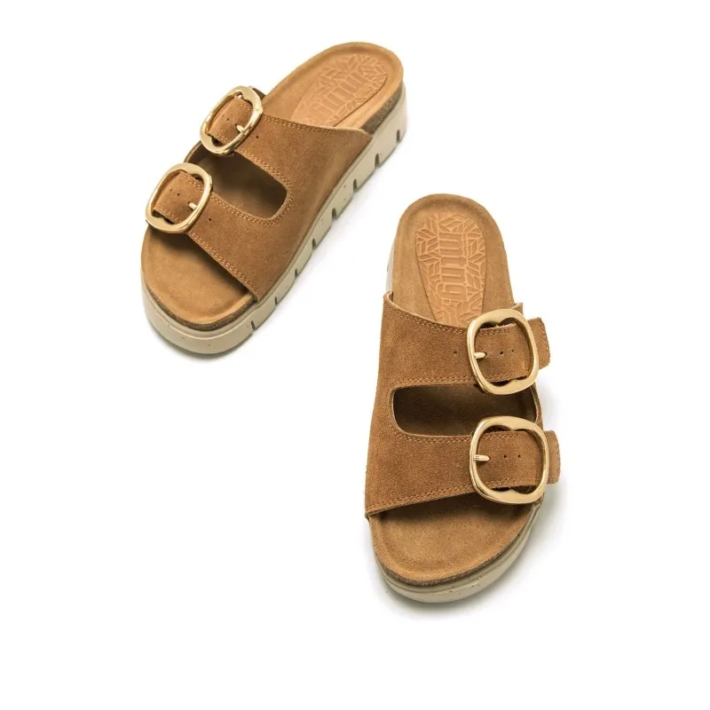 Sandalias Casual de Mujer MTNG LION Marron 57355