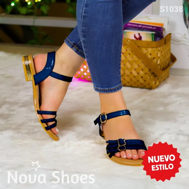 Sandalias Elegantes para Todo Evento hechas en charol