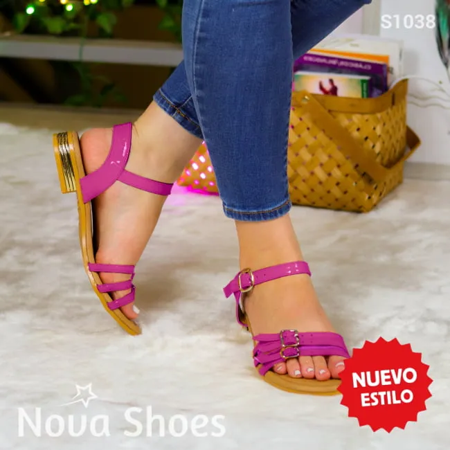 Sandalias Elegantes para Todo Evento hechas en charol