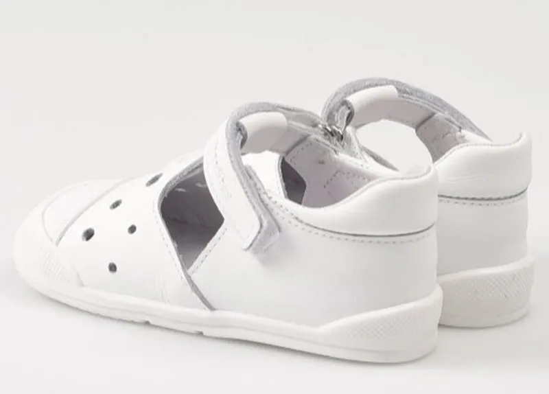 Sandalias Y Zue Blanditos GRUYER piel blanco