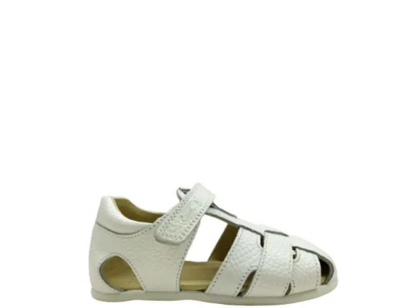 SANDALITA CERRADA RESPETUOSA FLEXI NENS EN COLOR BLANCO 245H
