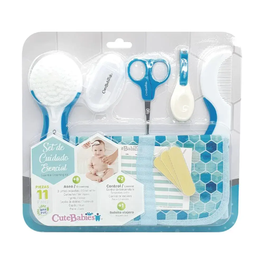 Set 11 piezas de cuidado esencial para bebé