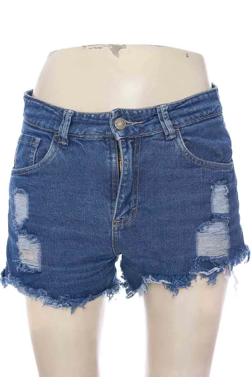 SHORT COLOR AZUL  PEOPLE