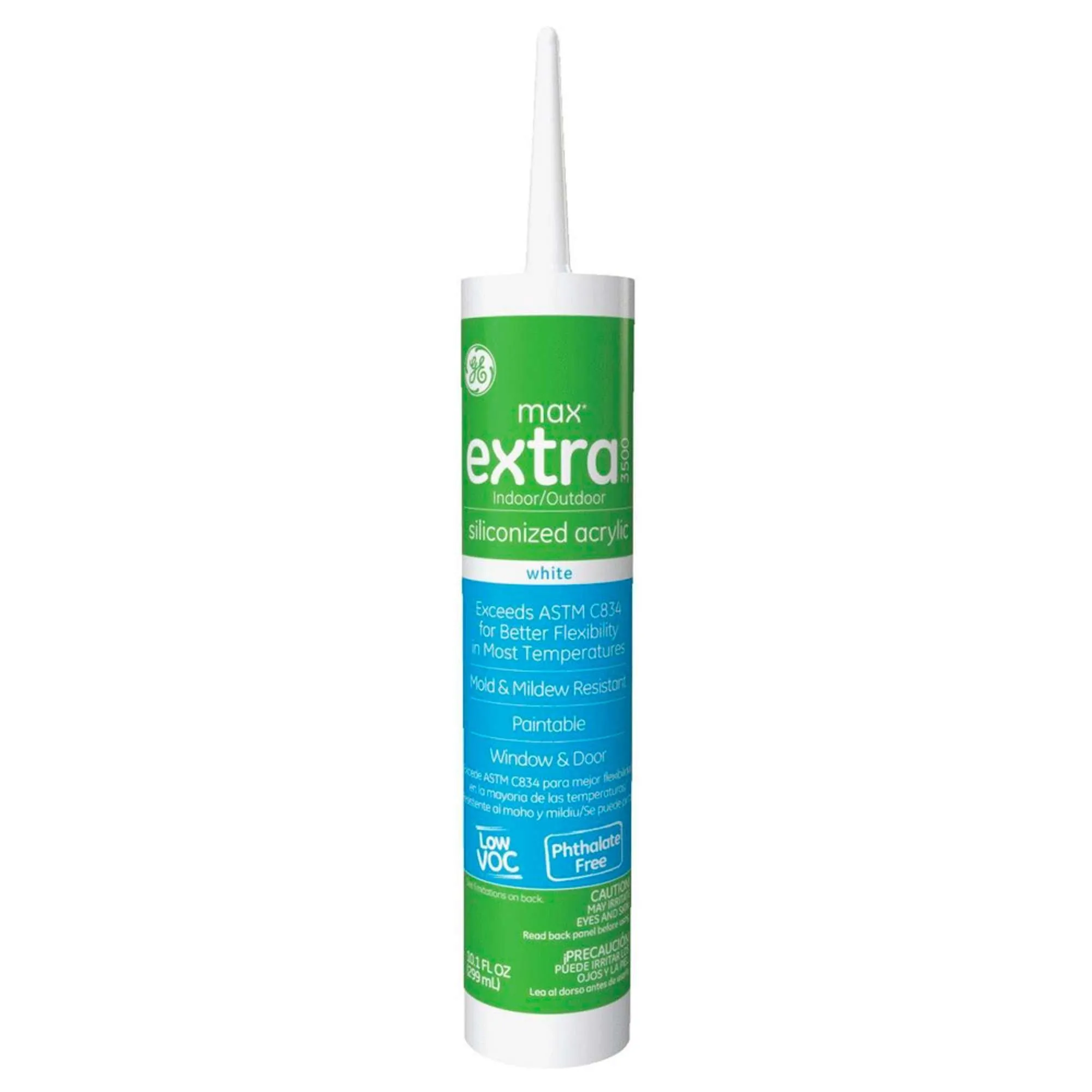 Silicón extra blanco de 10 onzas