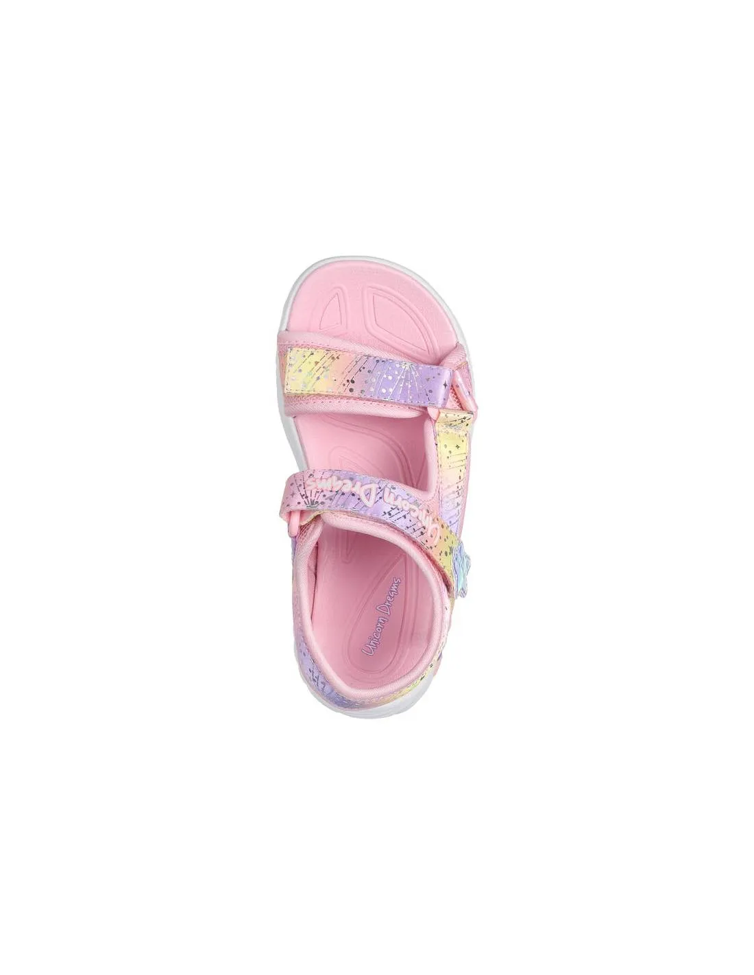 SKECHERS  SANDALIA DEPORTIVA KIDS MAJESTIC BLISS LIGHT PINK MULTI