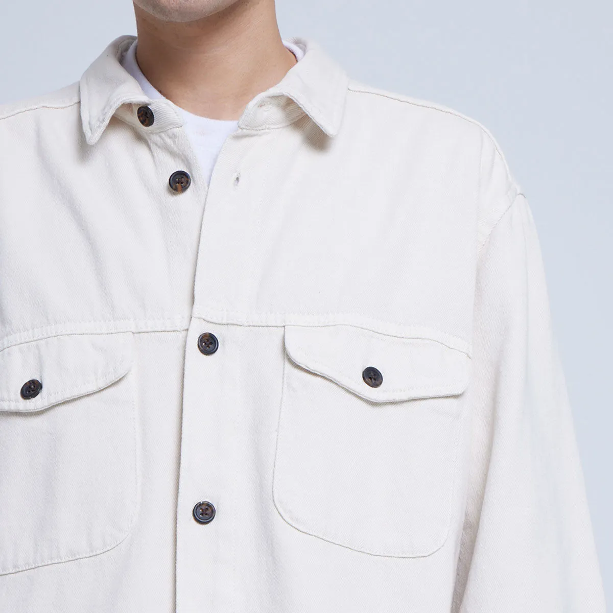 Sobrecamisa Con Bolsillos