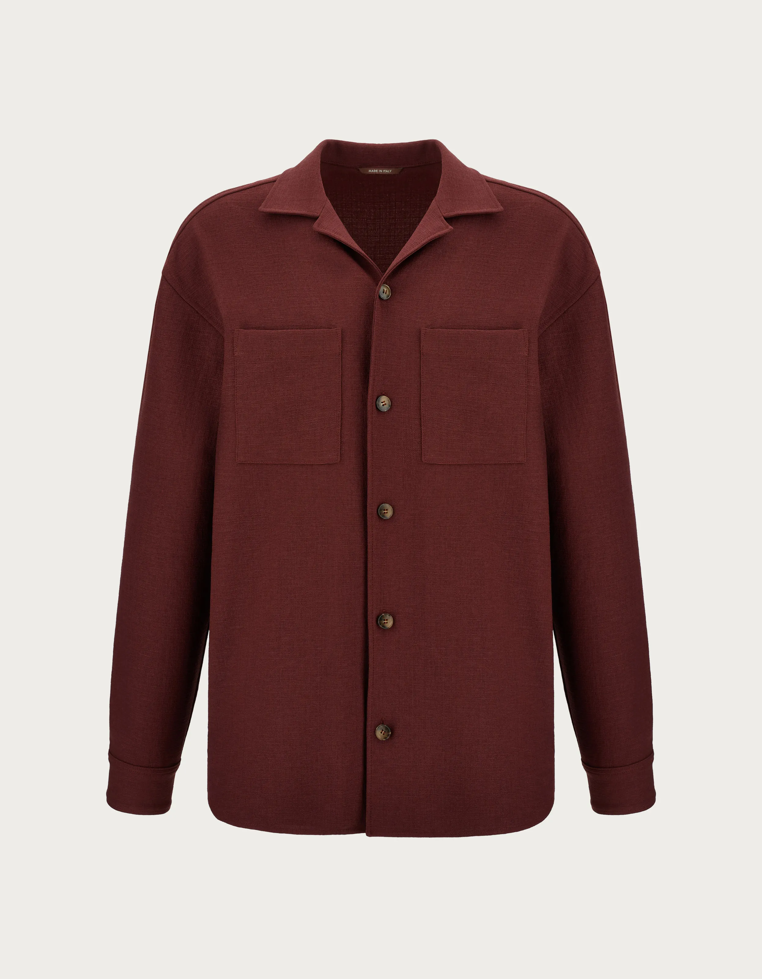 Sobrecamisa de tejido técnico roja 