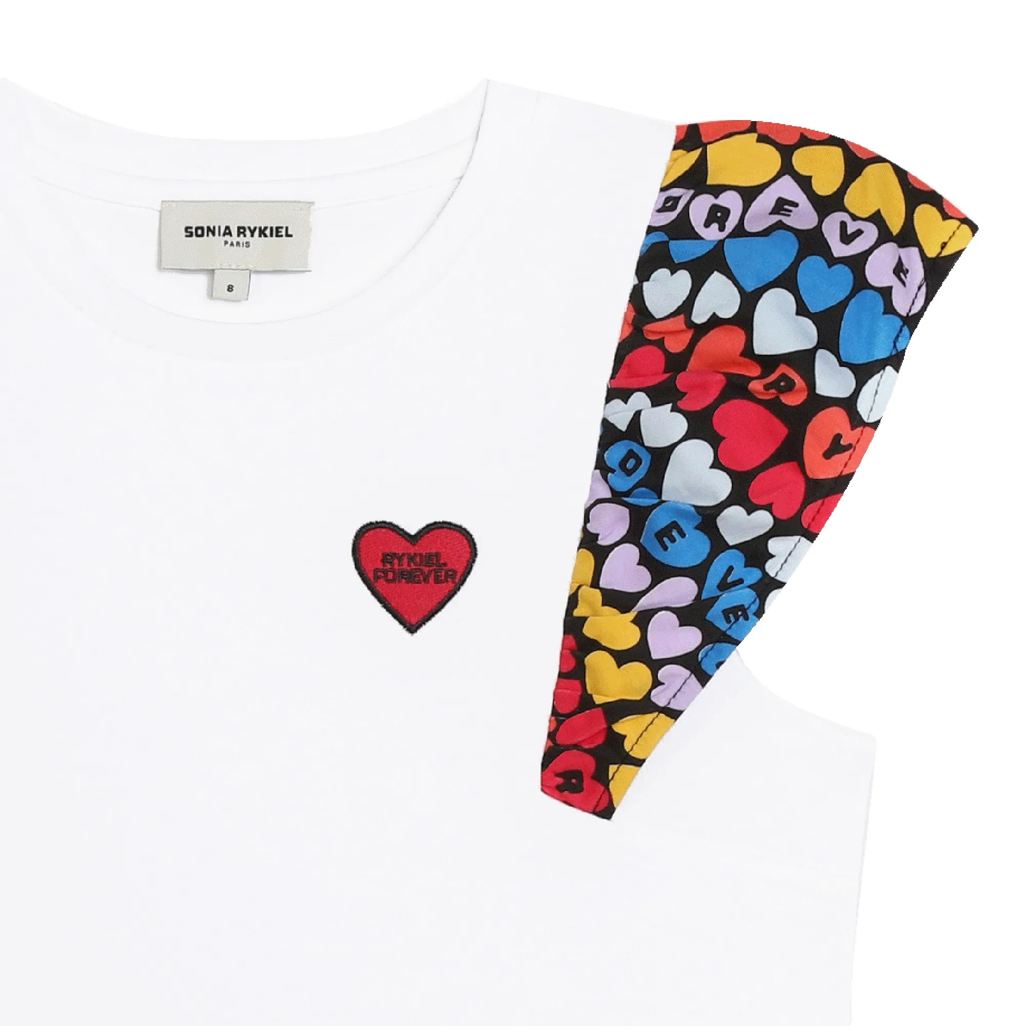SONIA RYKIEL Camiseta de mangas de volantes