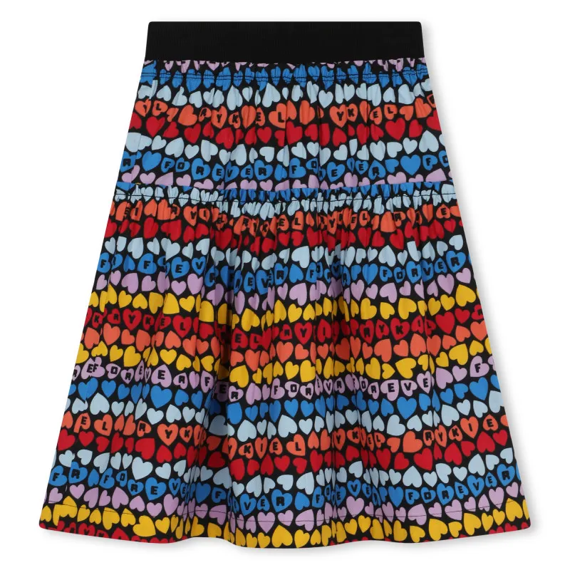 SONIA RYKIEL Falda fruncida de popelina