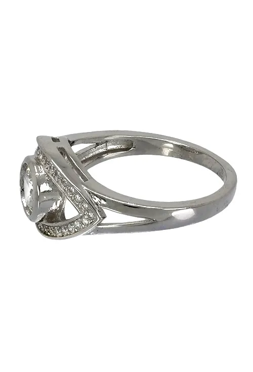 Sortija plata con circonitas 271_PANI1662