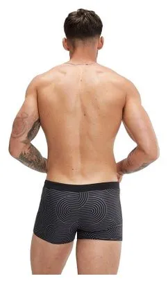 Speedo Bañador Speedo Valmilton Waves Negro / Gris
