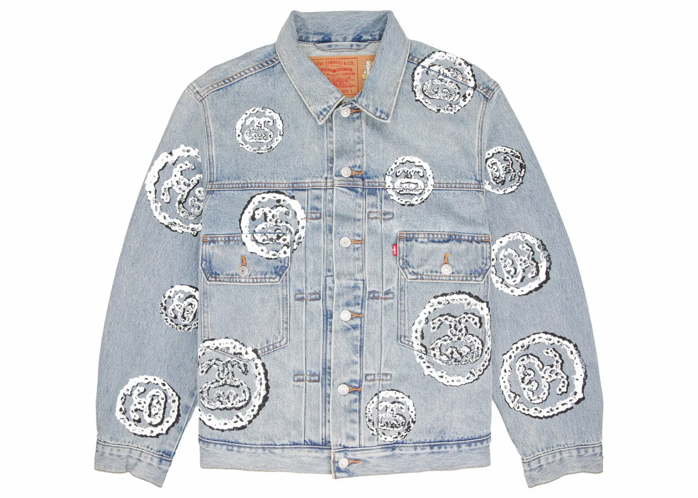 Stussy x Denim Tears Type 2 Jacket Indigo