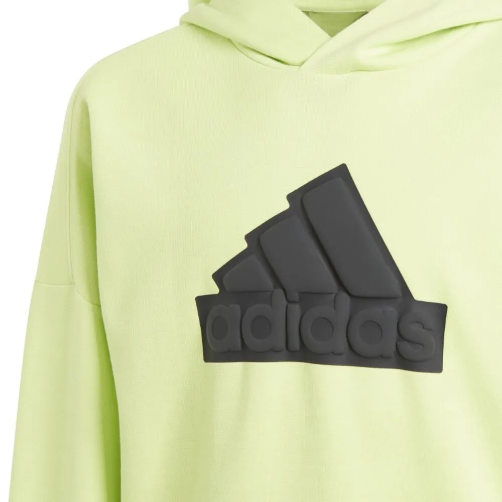 SUDADERA ADIDAS U FI LOGO HD VERDE IM0074